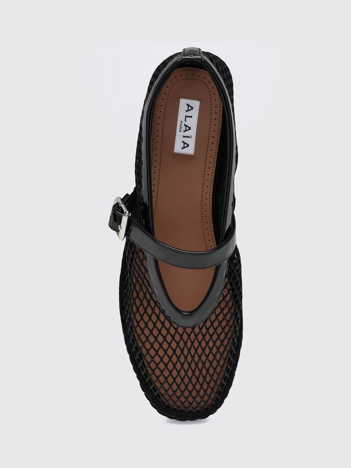 ALAÏA BALLET FLAT: Ballet flat woman AlaÏa, Black - Img 4
