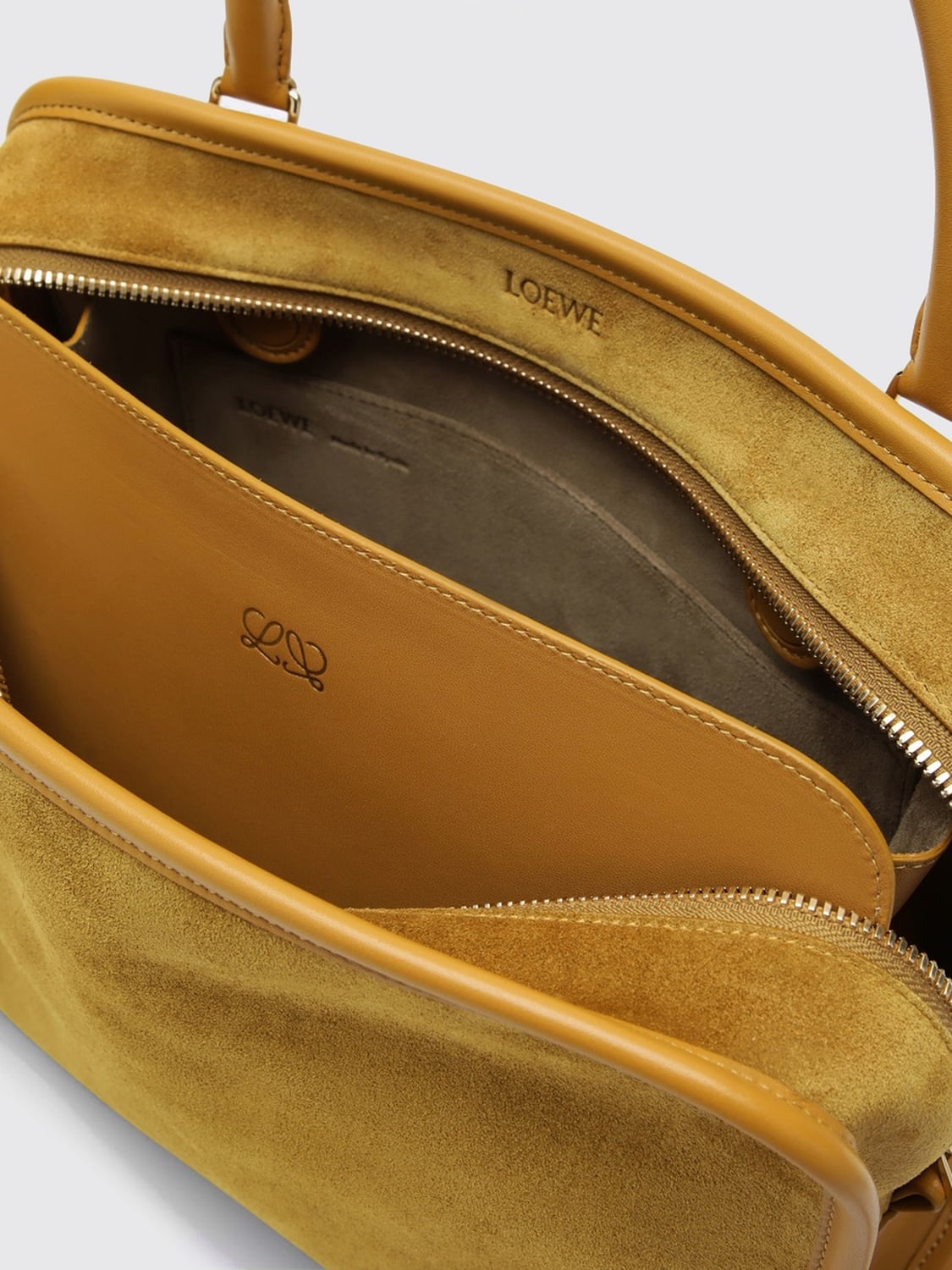 LOEWE BORSA A MANO: Borsa a mano donna Loewe, Ocra - Img 4