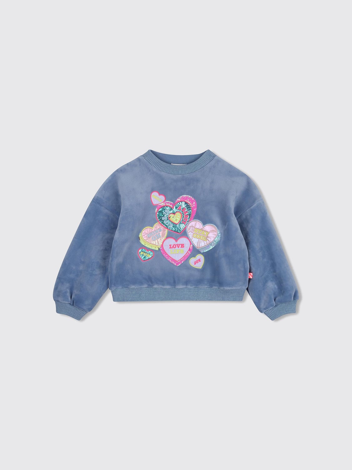BILLIEBLUSH PULL: Pull enfant Billieblush, Bleu Azur - Img 1