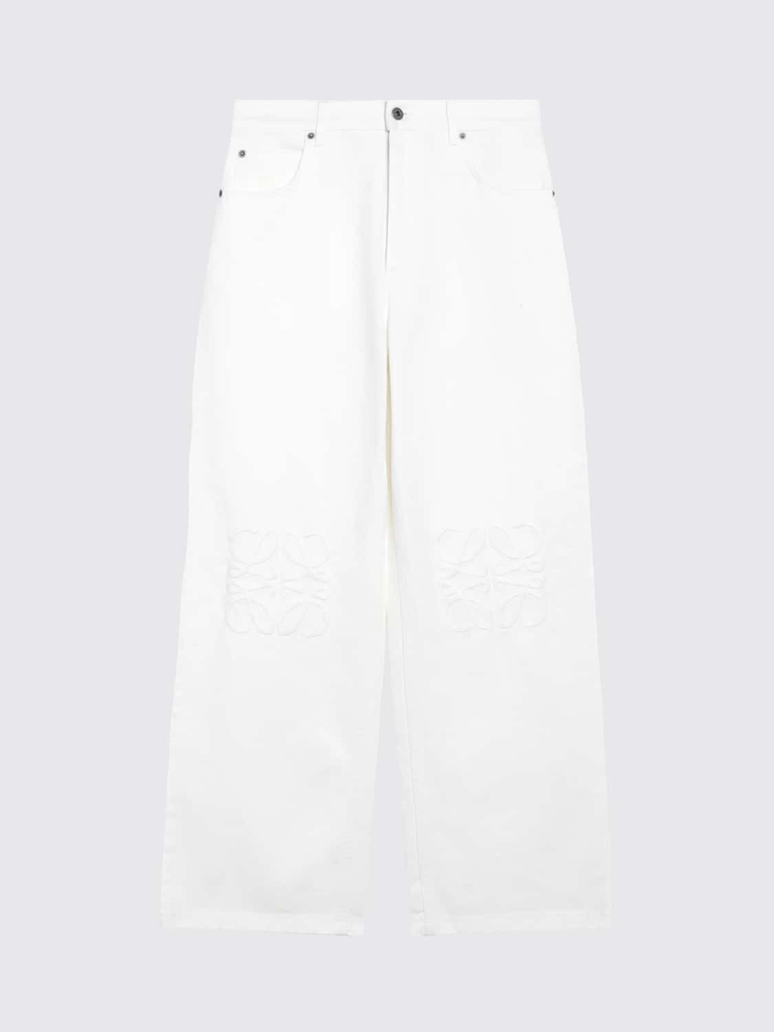 LOEWE VAQUEROS: Vaqueros mujer Loewe, Blanco - Img 2