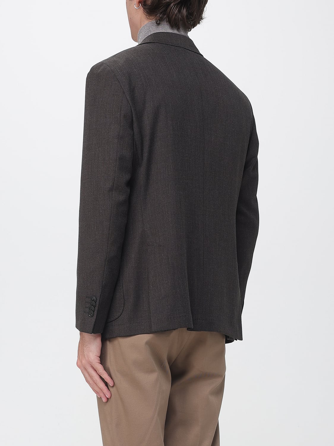 MANUEL RITZ JACKET: Jacket men Manuel Ritz, Brown - Img 2
