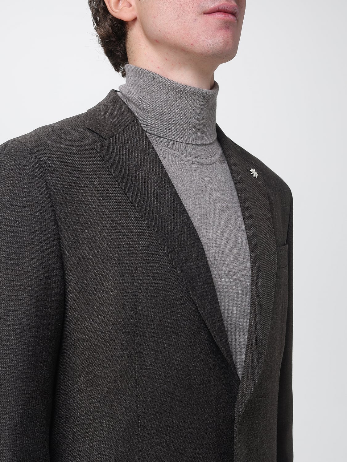 MANUEL RITZ JACKET: Jacket men Manuel Ritz, Brown - Img 4