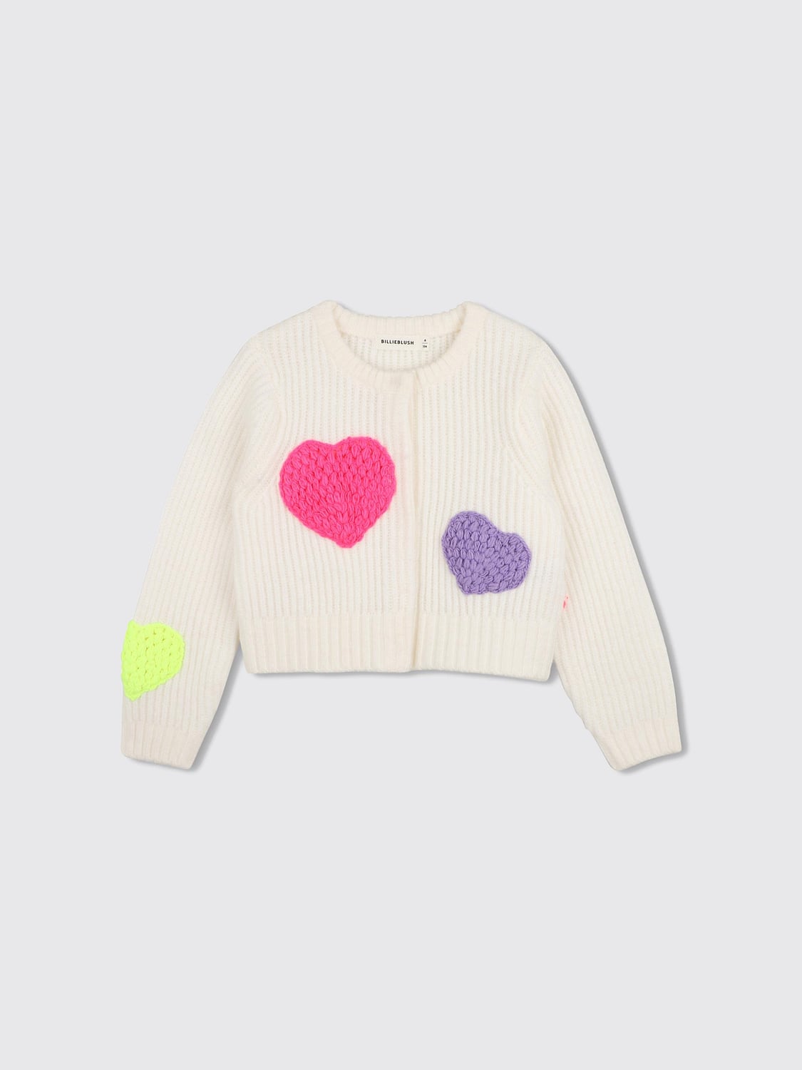 BILLIEBLUSH PULL: Pull enfant Billieblush, Jaune Crème - Img 1