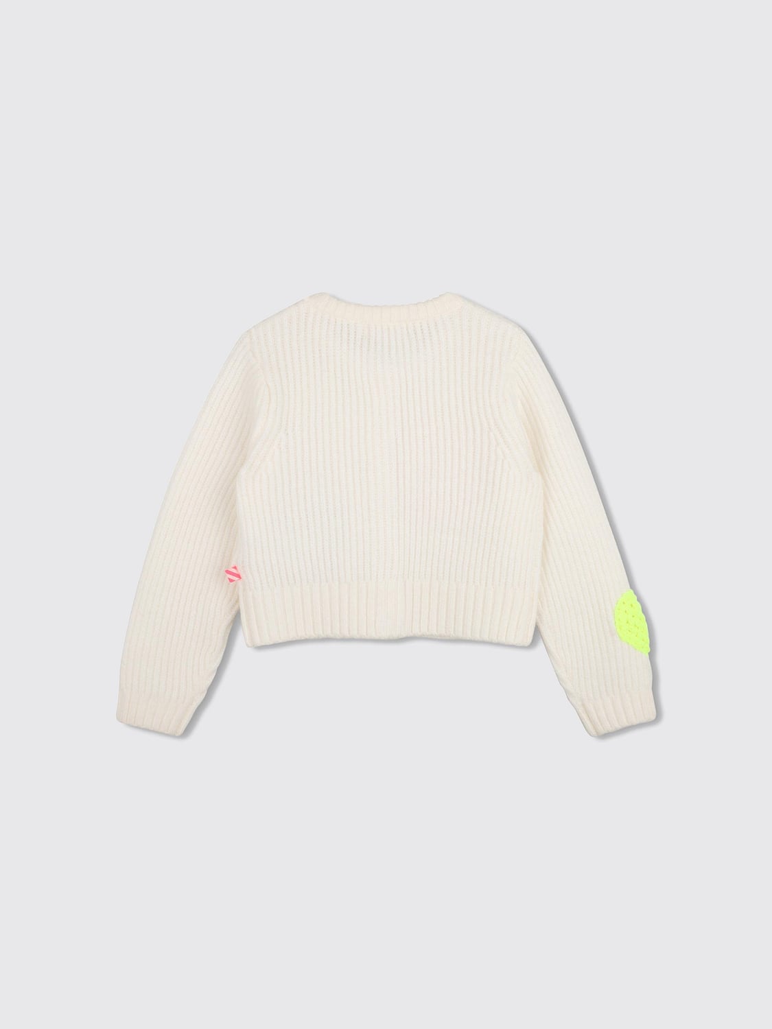 BILLIEBLUSH PULL: Pull enfant Billieblush, Jaune Crème - Img 2