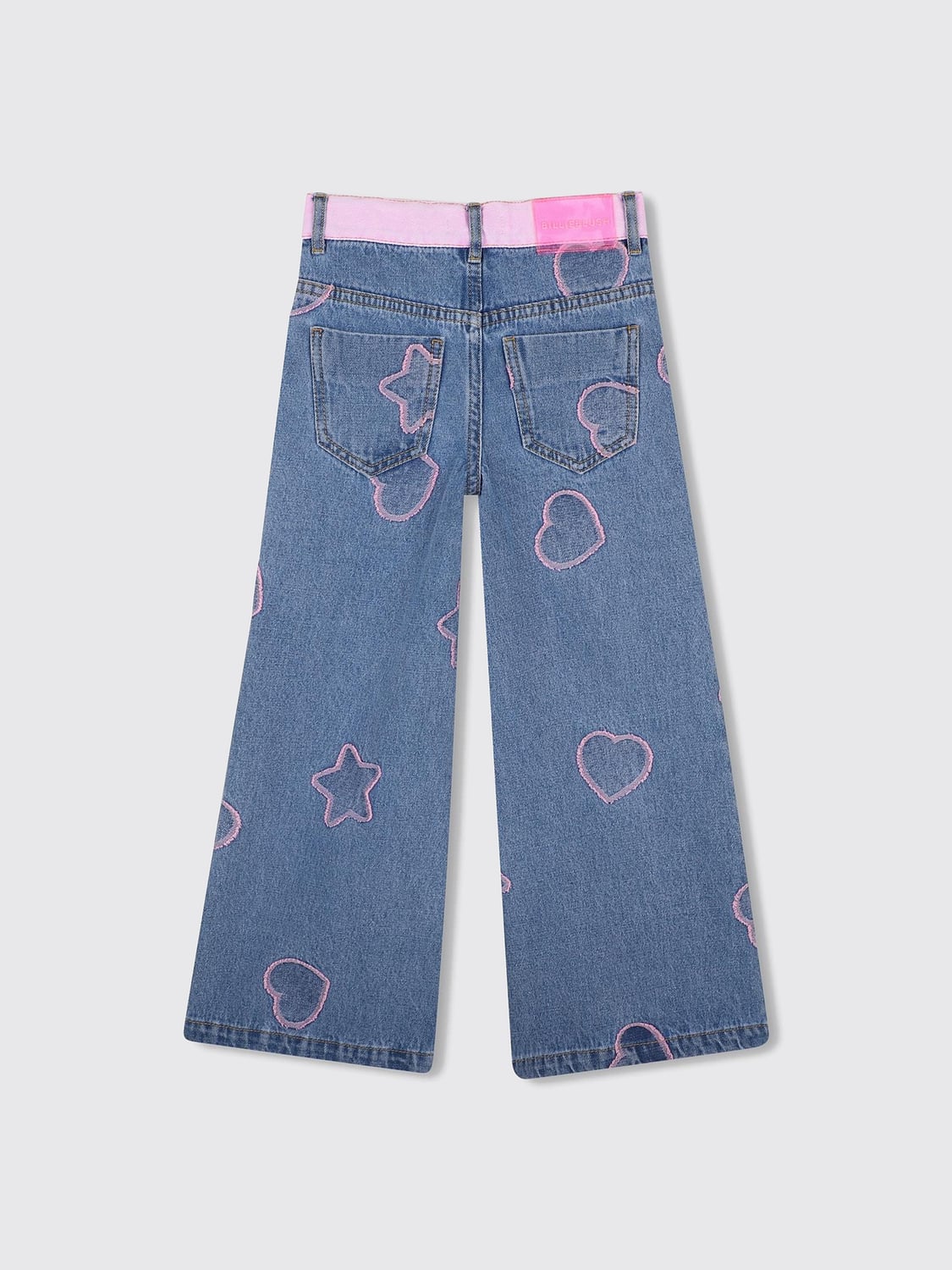BILLIEBLUSH JEANS: Jeans niños Billieblush, Azul Oscuro - Img 2