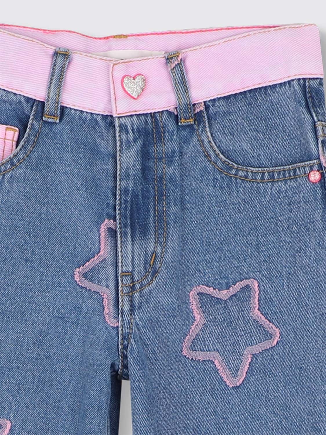 BILLIEBLUSH JEANS: Jeans niños Billieblush, Azul Oscuro - Img 3
