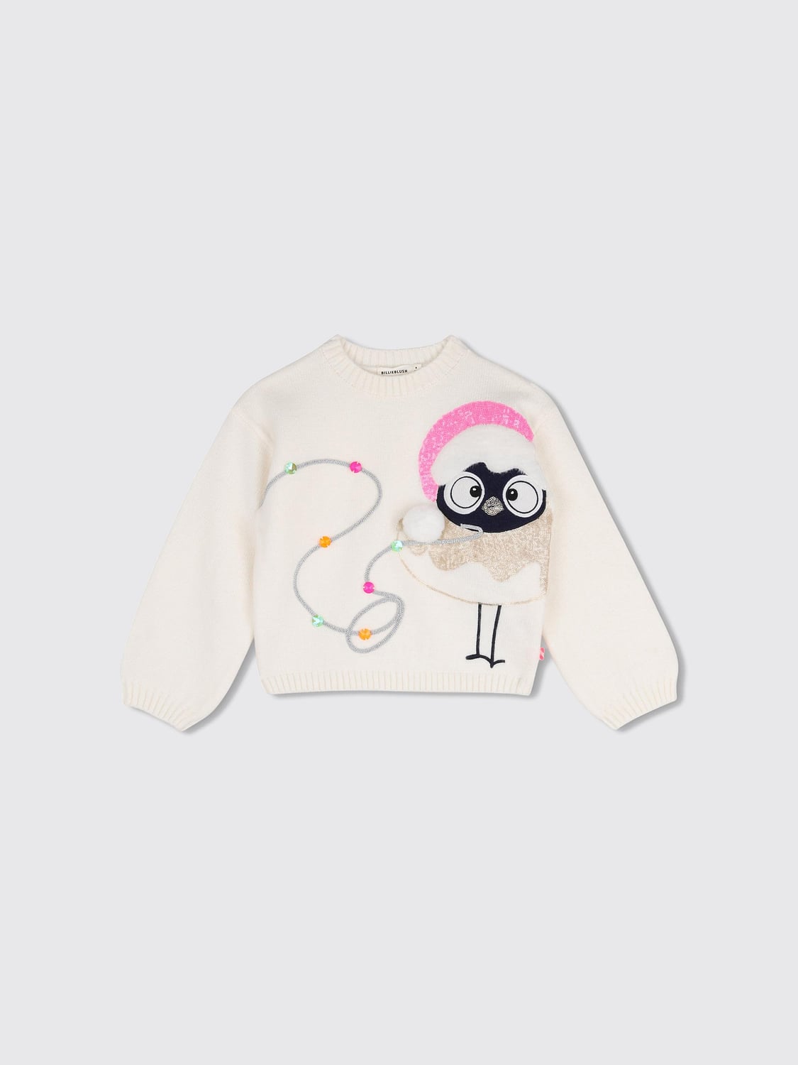 BILLIEBLUSH JERSEY: Jersey niños Billieblush, Nata - Img 1