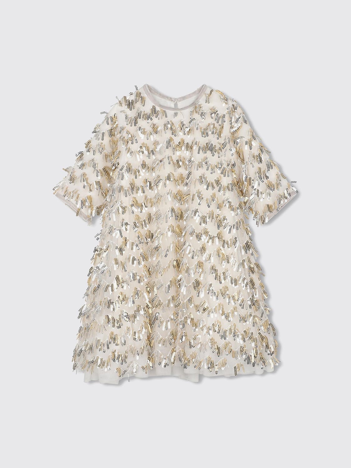 BILLIEBLUSH KLEID: Kleid kinder Billieblush, Gold - Img 1