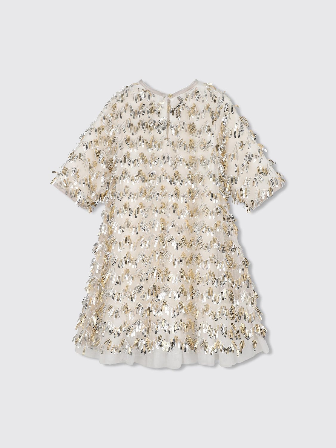 BILLIEBLUSH KLEID: Kleid kinder Billieblush, Gold - Img 2
