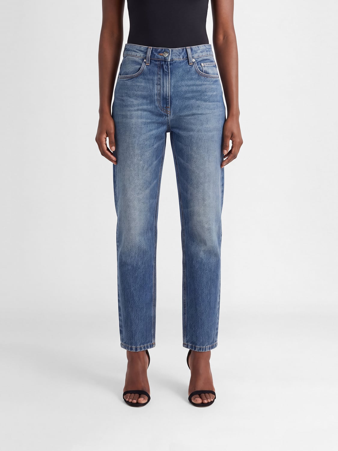 VERSACE JEANS: Jeans donna Versace, Blue - Img 1