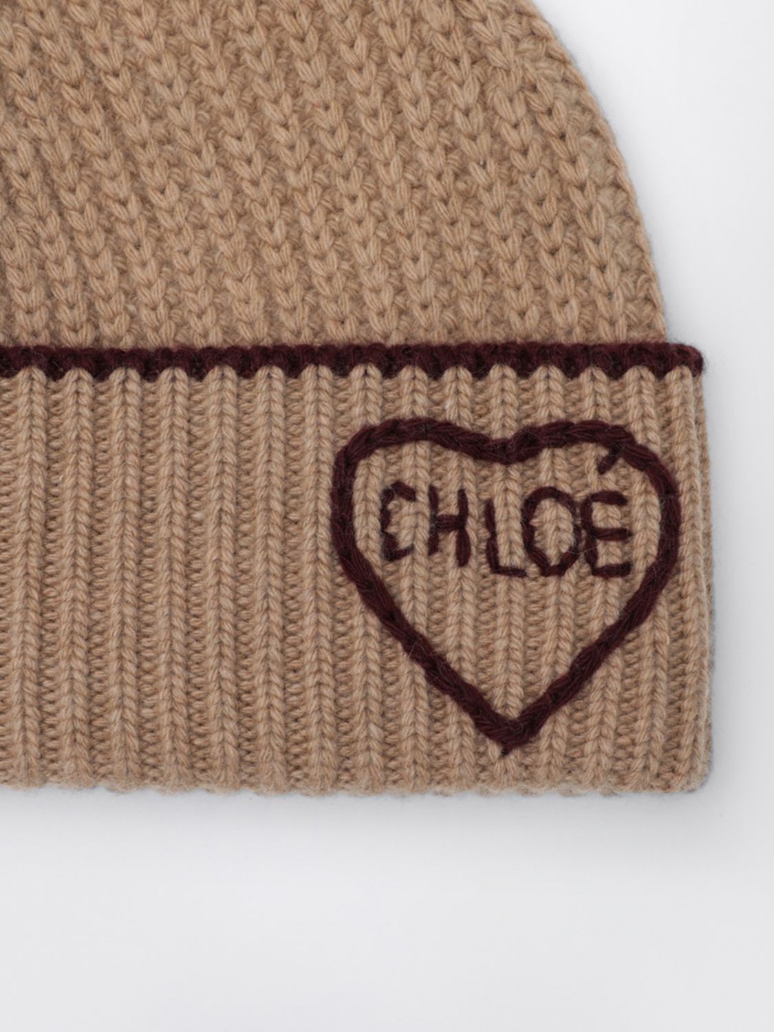 CHLOÉ CAPPELLO: Cappello donna ChloÉ, Marrone - Img 2