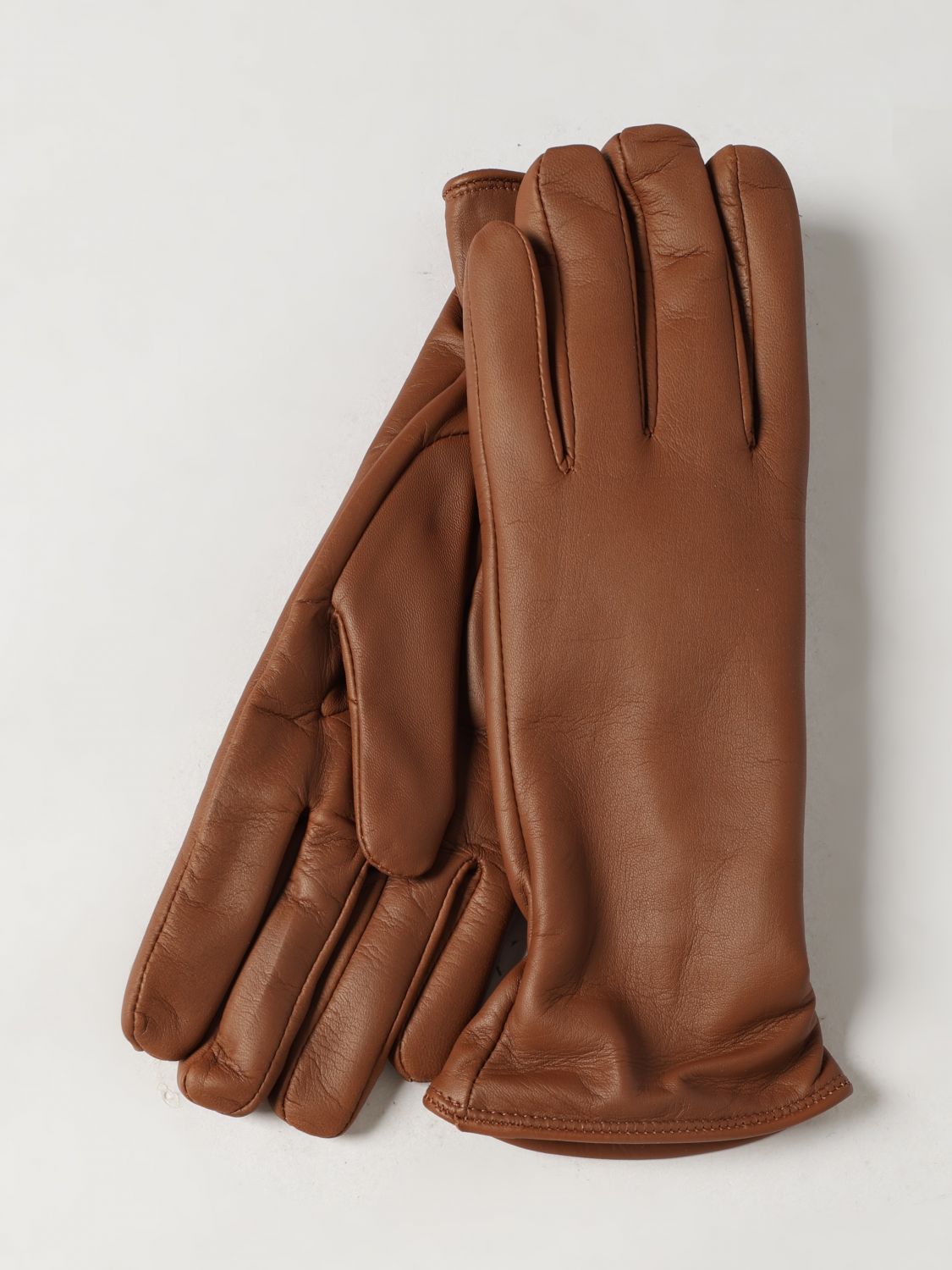 ELISABETTA FRANCHI GUANTI: Guanti donna Elisabetta Franchi, Cuoio - Img 2
