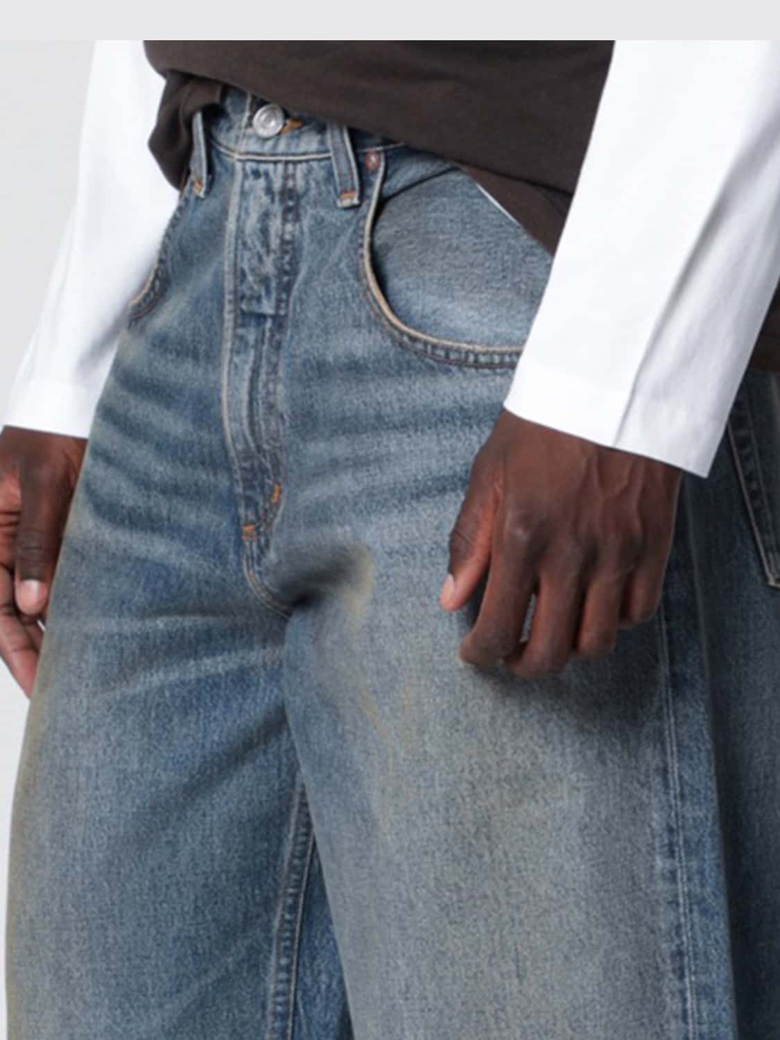 AGOLDE JEANS: Jeans men Agolde, Denim - Img 3