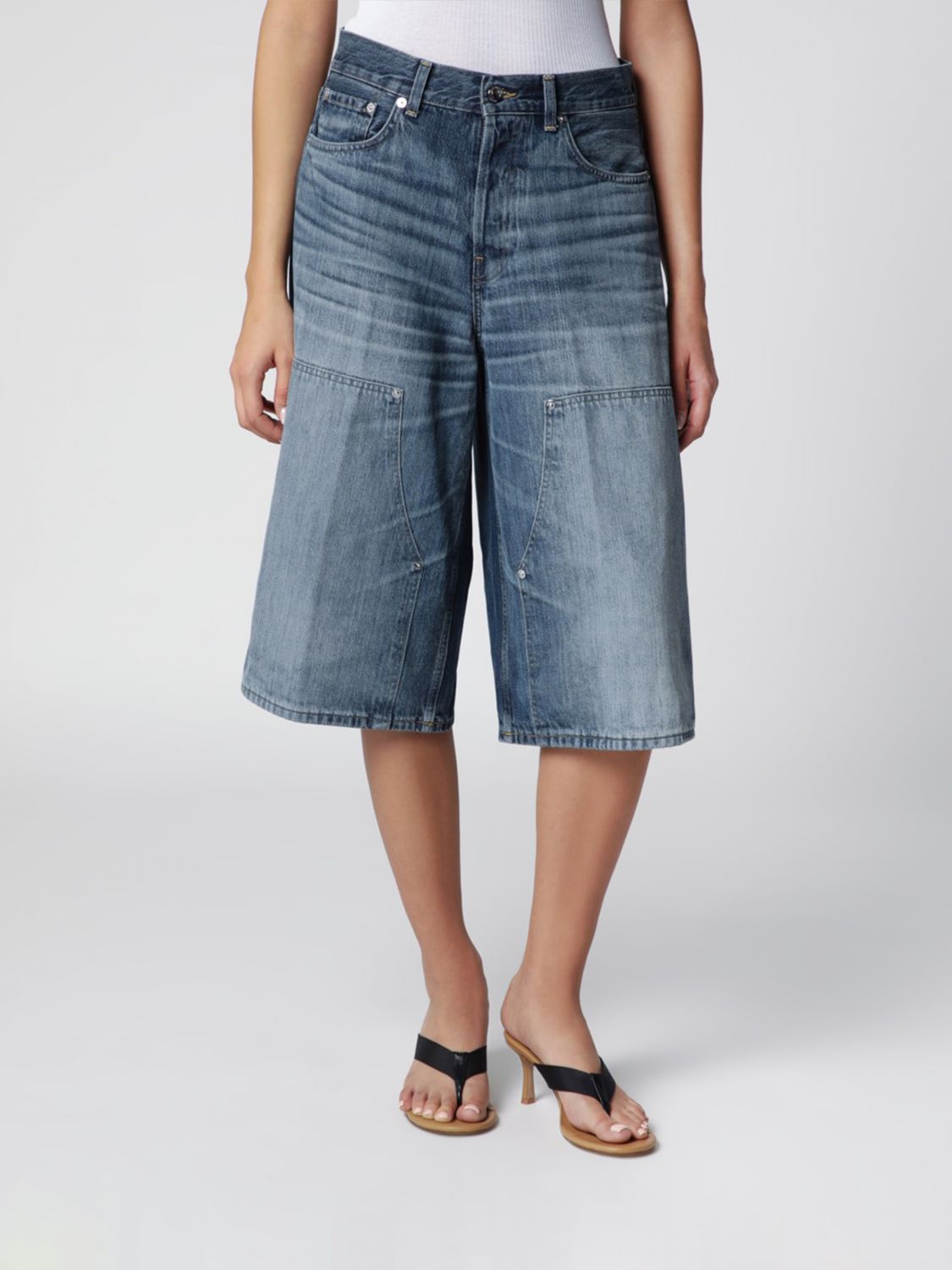 HAIKURE ショートパンツ: ショートパンツ レディース Haikure, ブルー - Img 1