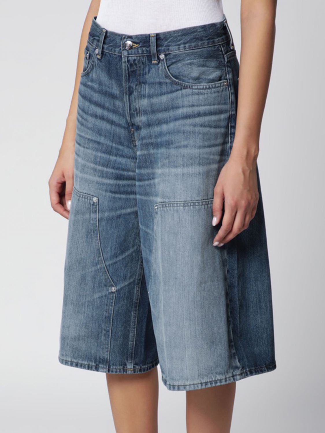 HAIKURE ショートパンツ: ショートパンツ レディース Haikure, ブルー - Img 3