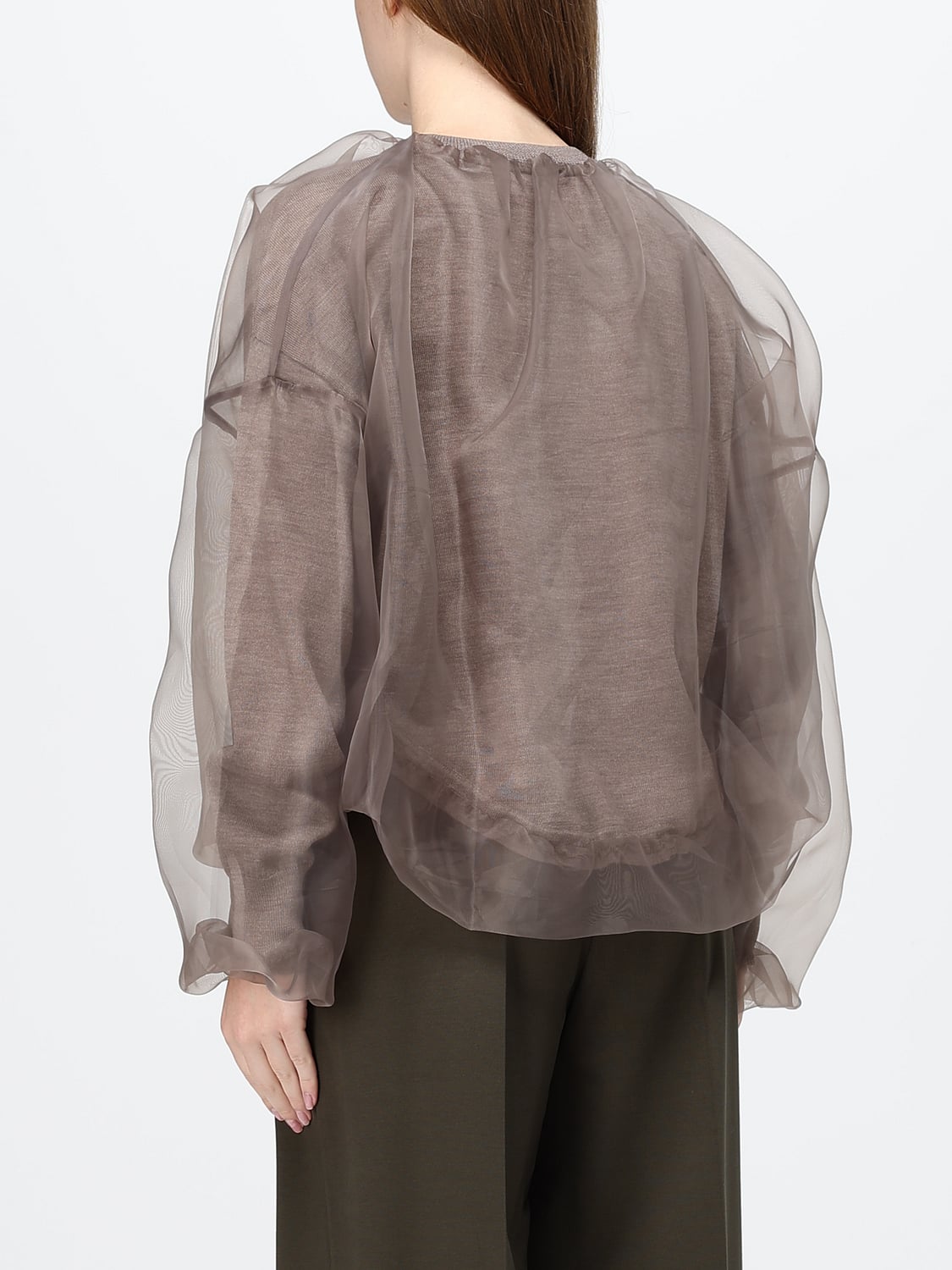 MEIMEIJ PULLOVER: Pullover damen Meimeij, Mastik - Img 2