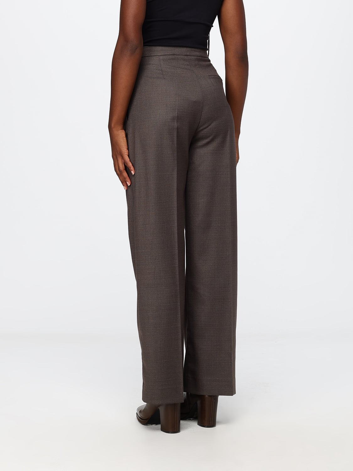 MEIMEIJ PANTS: Pants woman Meimeij, Brown - Img 2