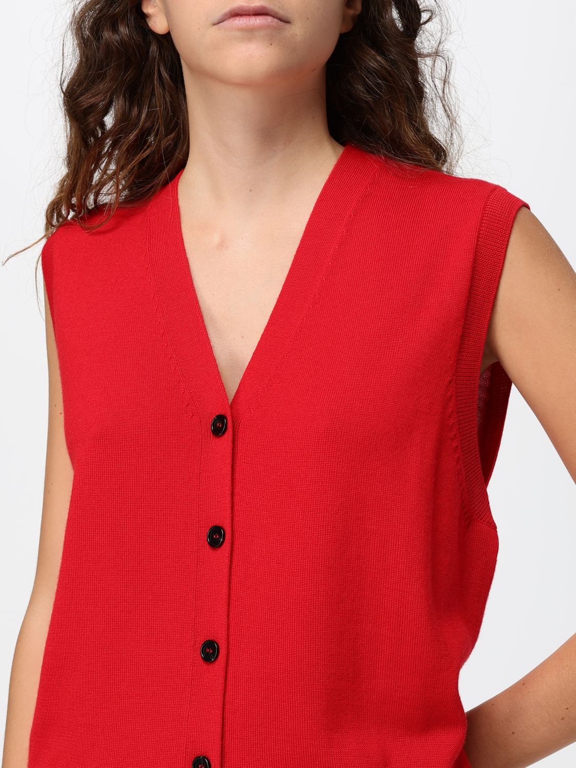 MEIMEIJ PULL: Pull femme Meimeij, Rouge - Img 3