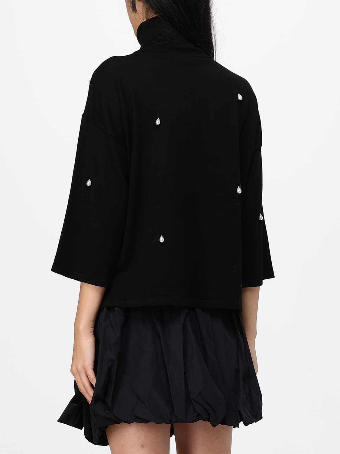 MEIMEIJ PULLOVER: Pullover damen Meimeij, Schwarz - Img 2