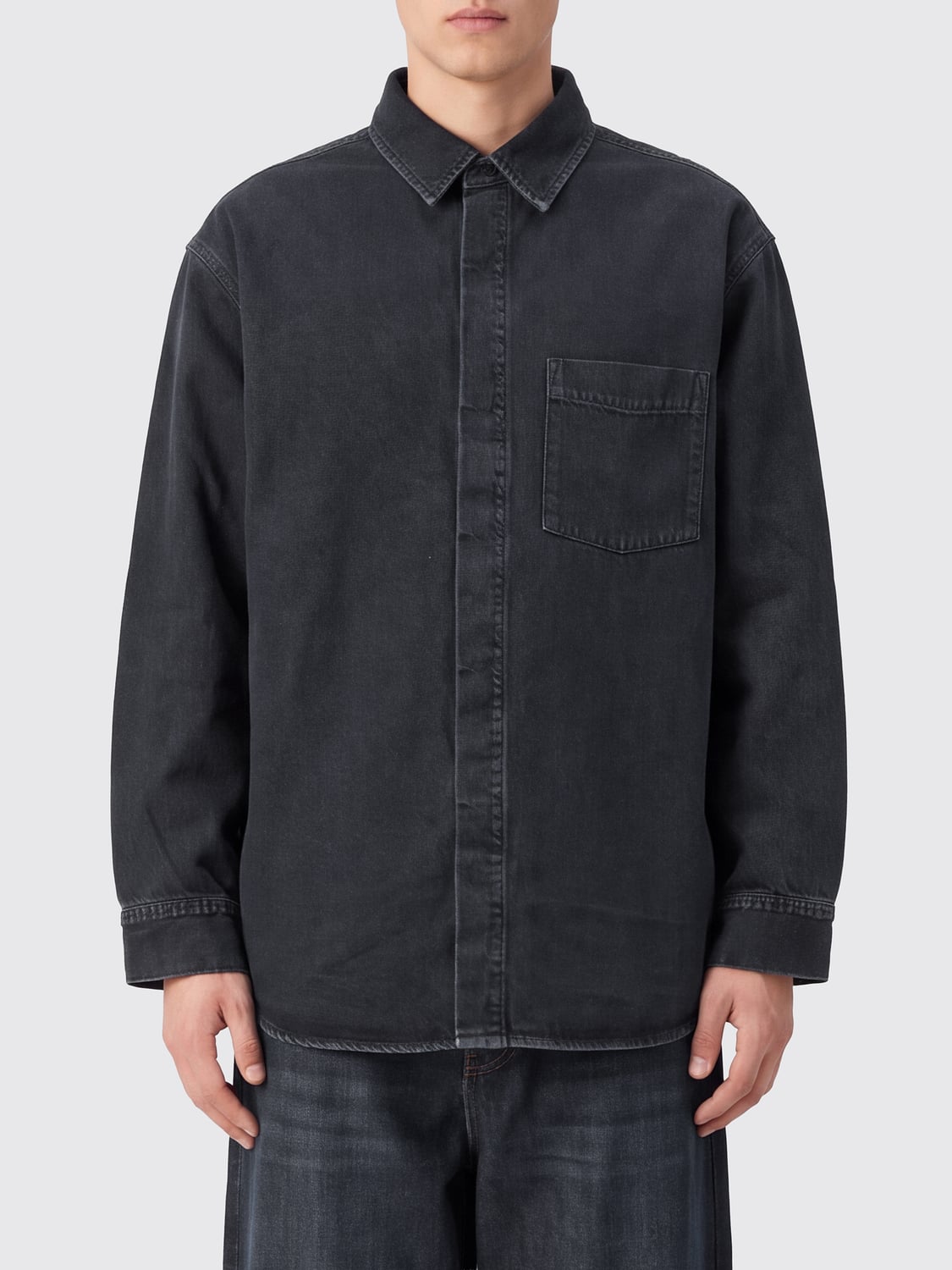 AGOLDE SHIRT: Shirt men Agolde, Black - Img 1