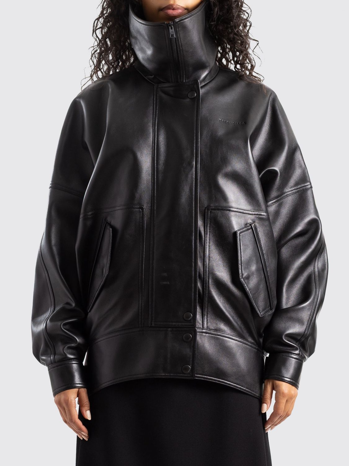 BALENCIAGA CHAQUETA: Chaqueta mujer Balenciaga, Negro - Img 1