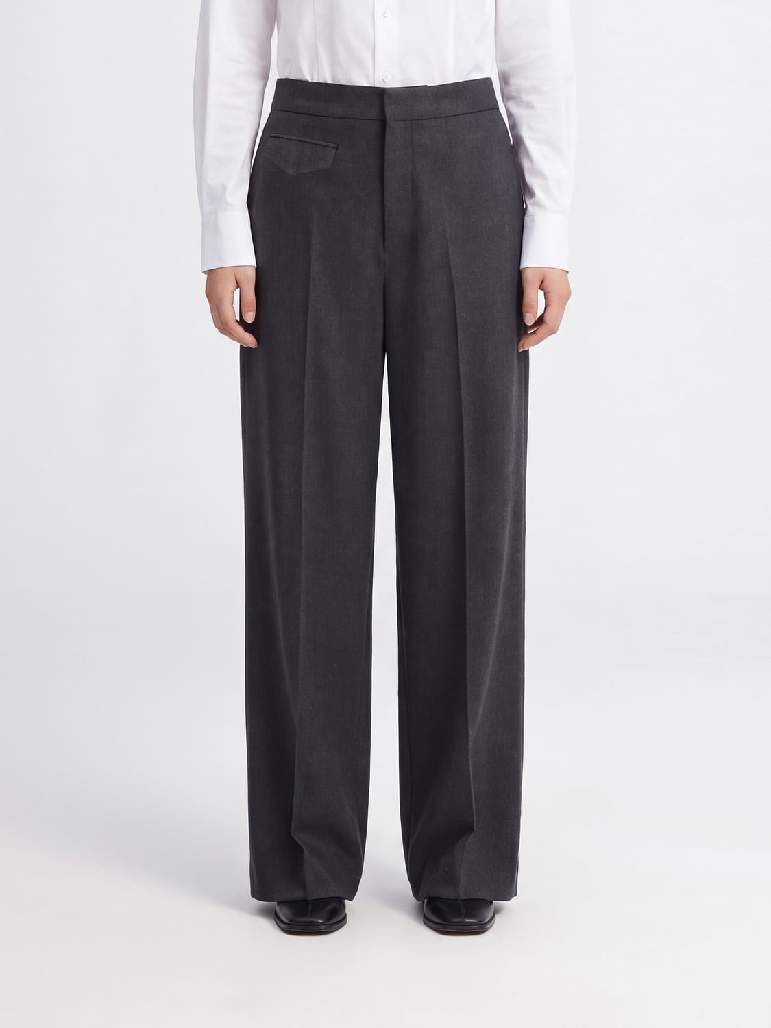 PHOEBE PHILO PANTS: Pants woman Phoebe Philo, Charcoal - Img 1