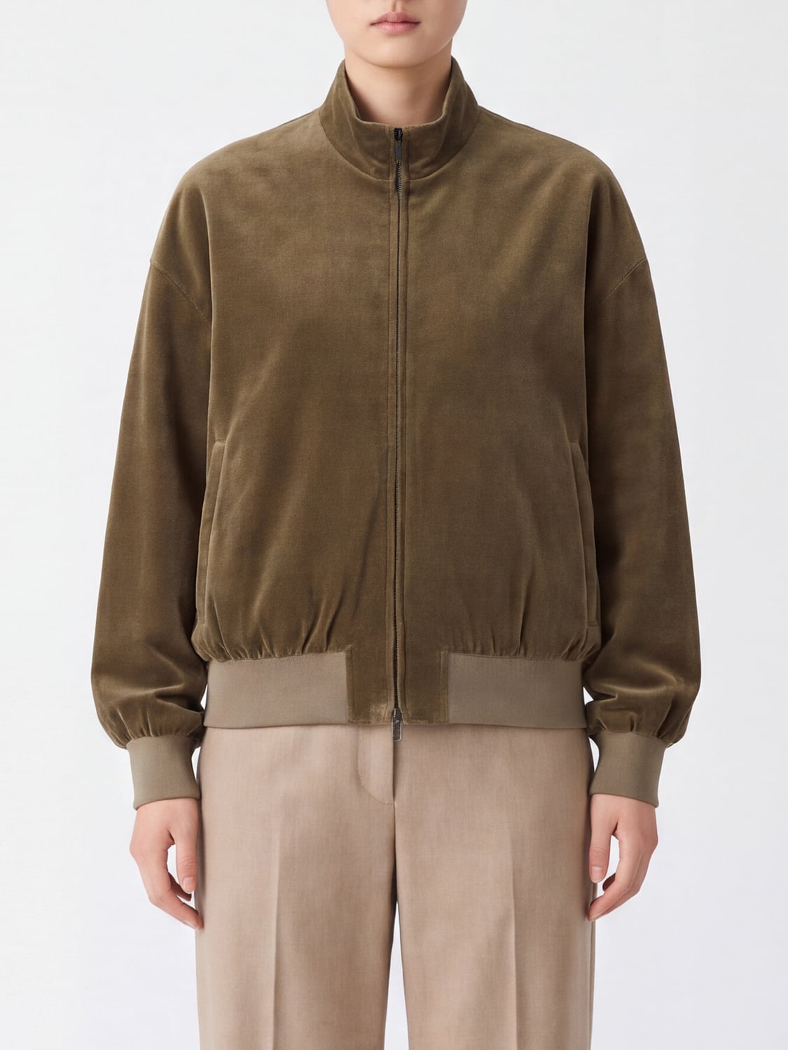 PHOEBE PHILO JACKET: Jacket woman Phoebe Philo, Tobacco - Img 1