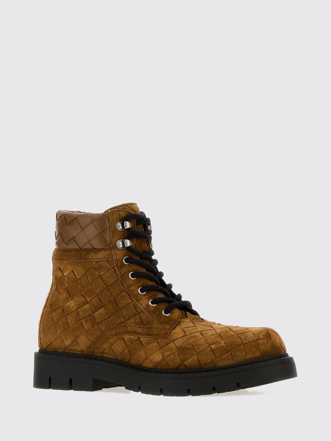 BOTTEGA VENETA 短靴: 短靴 男士 Bottega Veneta, 棕色 - Img 2