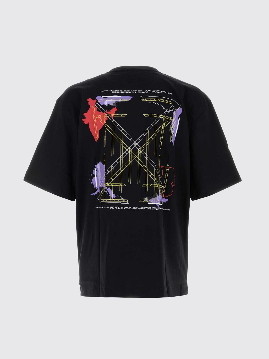 OFF-WHITE T-SHIRT: T-shirt men Off-white, Black - Img 3