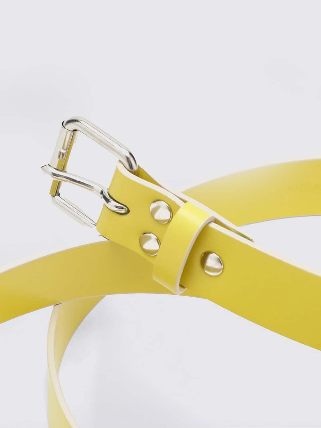 AURALEE BELT: Belt woman Auralee, Yellow - Img 2