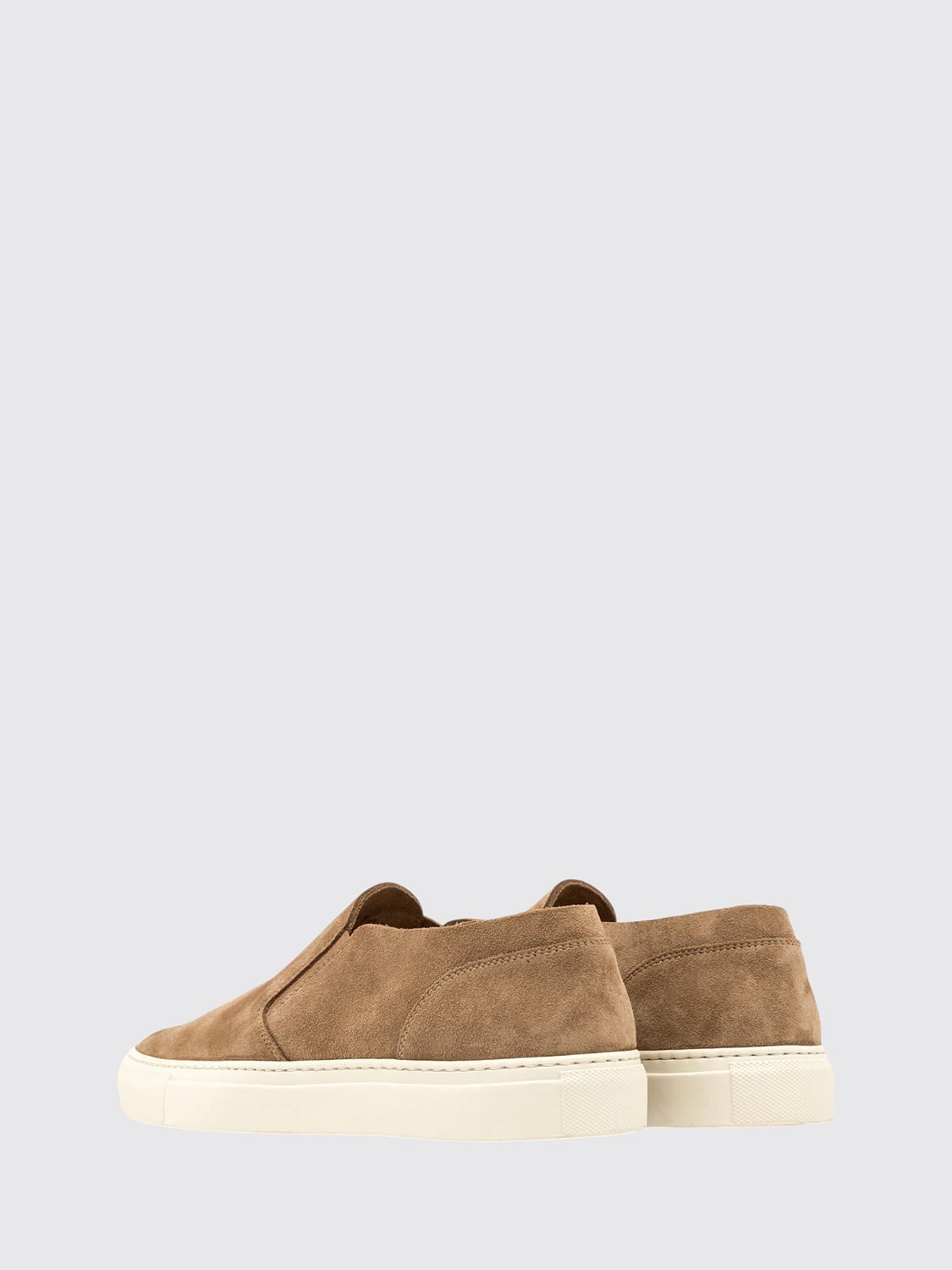 BUTTERO SNEAKERS: Sneakers slip-on Buttero in pelle scamosciata marrone con suola in gomma, Marrone - Img 6