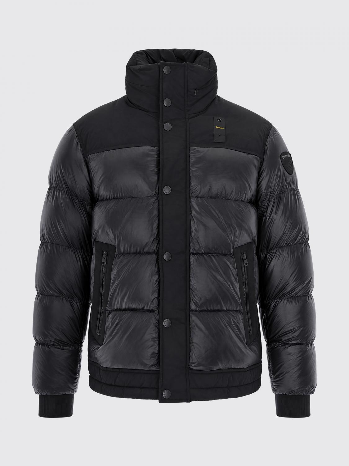 BLAUER JACKET: Jacket men Blauer, Black - Img 2