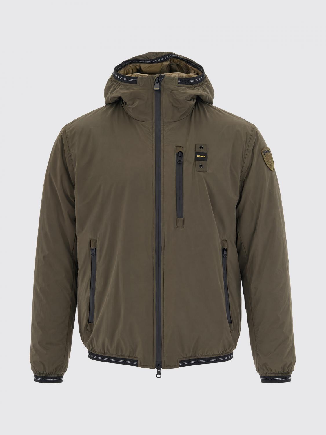 BLAUER JACKET: Jacket men Blauer, Olive - Img 2