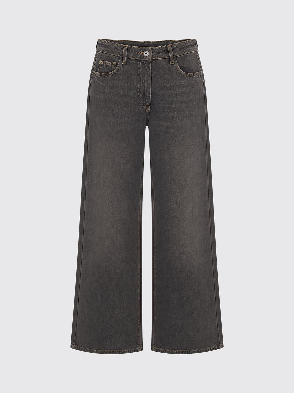 PATRIZIA PEPE JEANS: Jeans damen Patrizia Pepe, Braun - Img 2