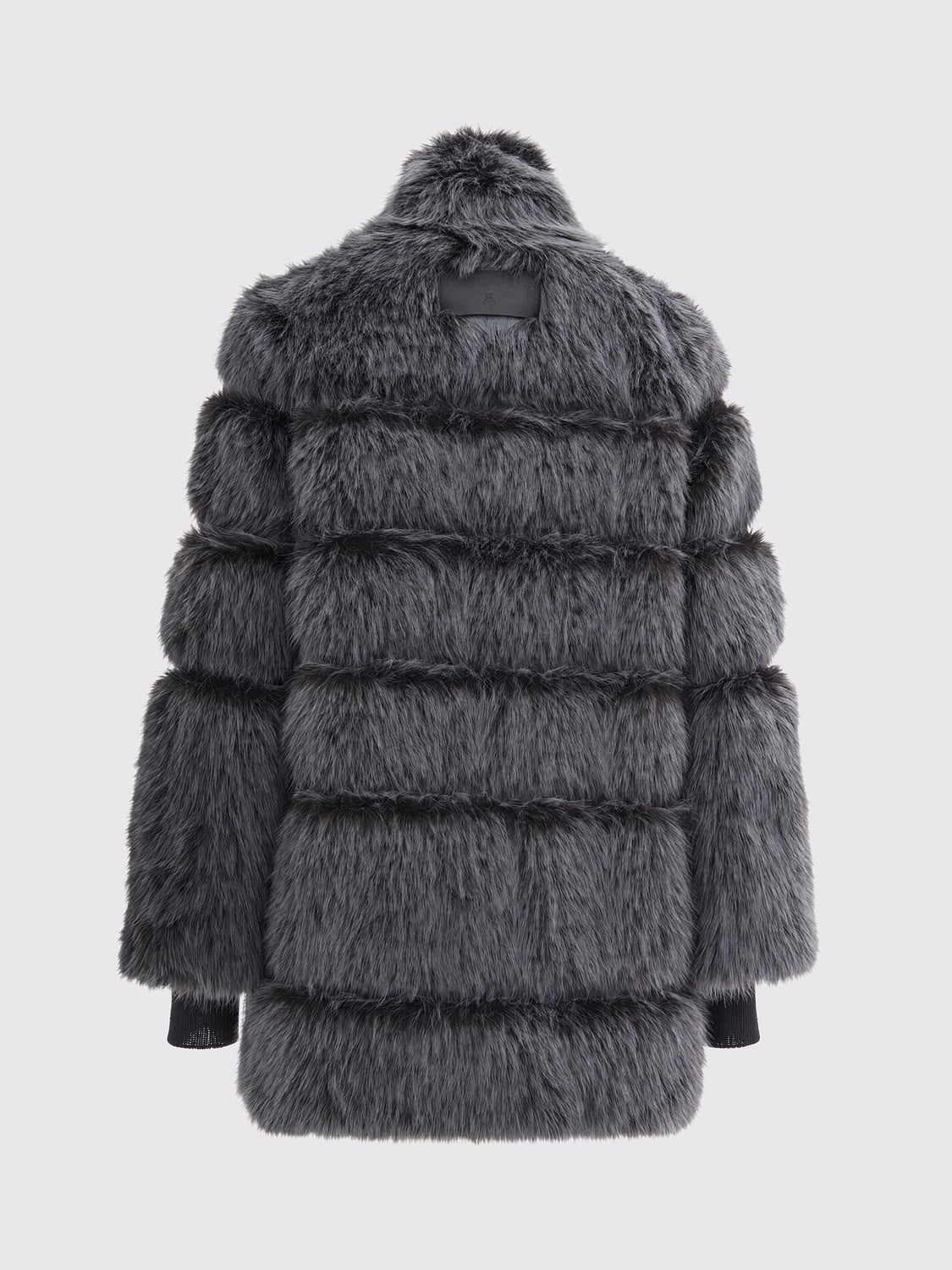 PATRIZIA PEPE PELZMANTEL: Jacke damen Patrizia Pepe, Blau - Img 3