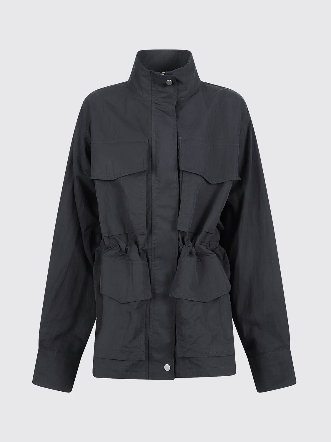 STUDIO NICHOLSON ABRIGO: Chaqueta mujer Studio Nicholson, Negro - Img 2