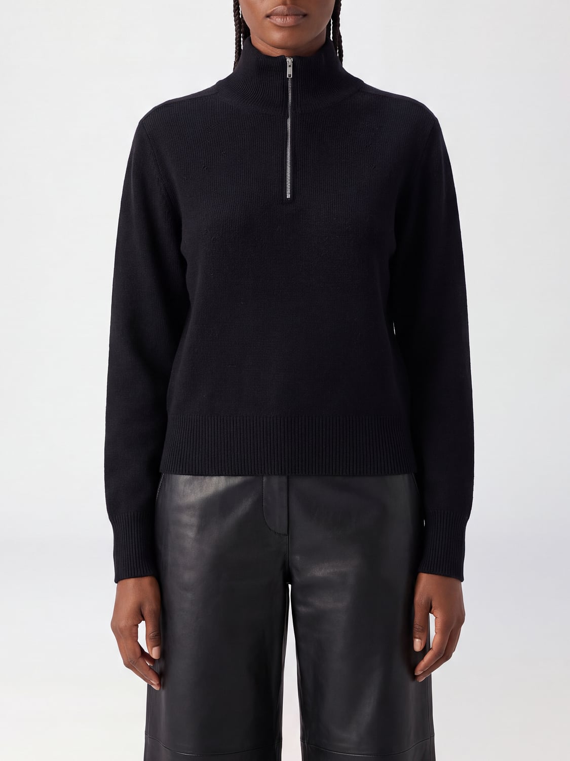 STUDIO NICHOLSON JERSEY: Jersey mujer Studio Nicholson, Negro - Img 1
