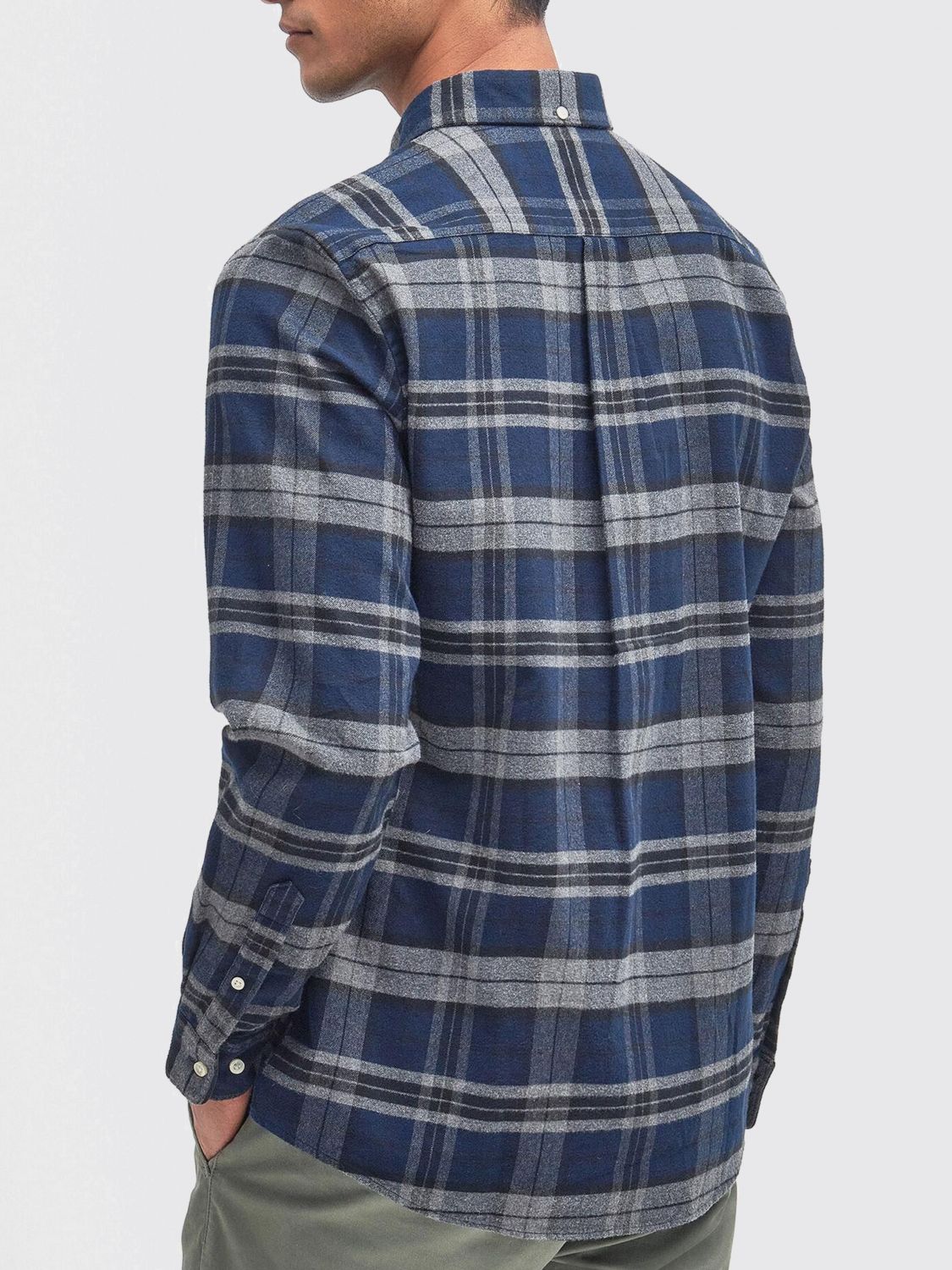 BARBOUR CAMICIA: Camicia uomo Barbour, Grigio - Img 2