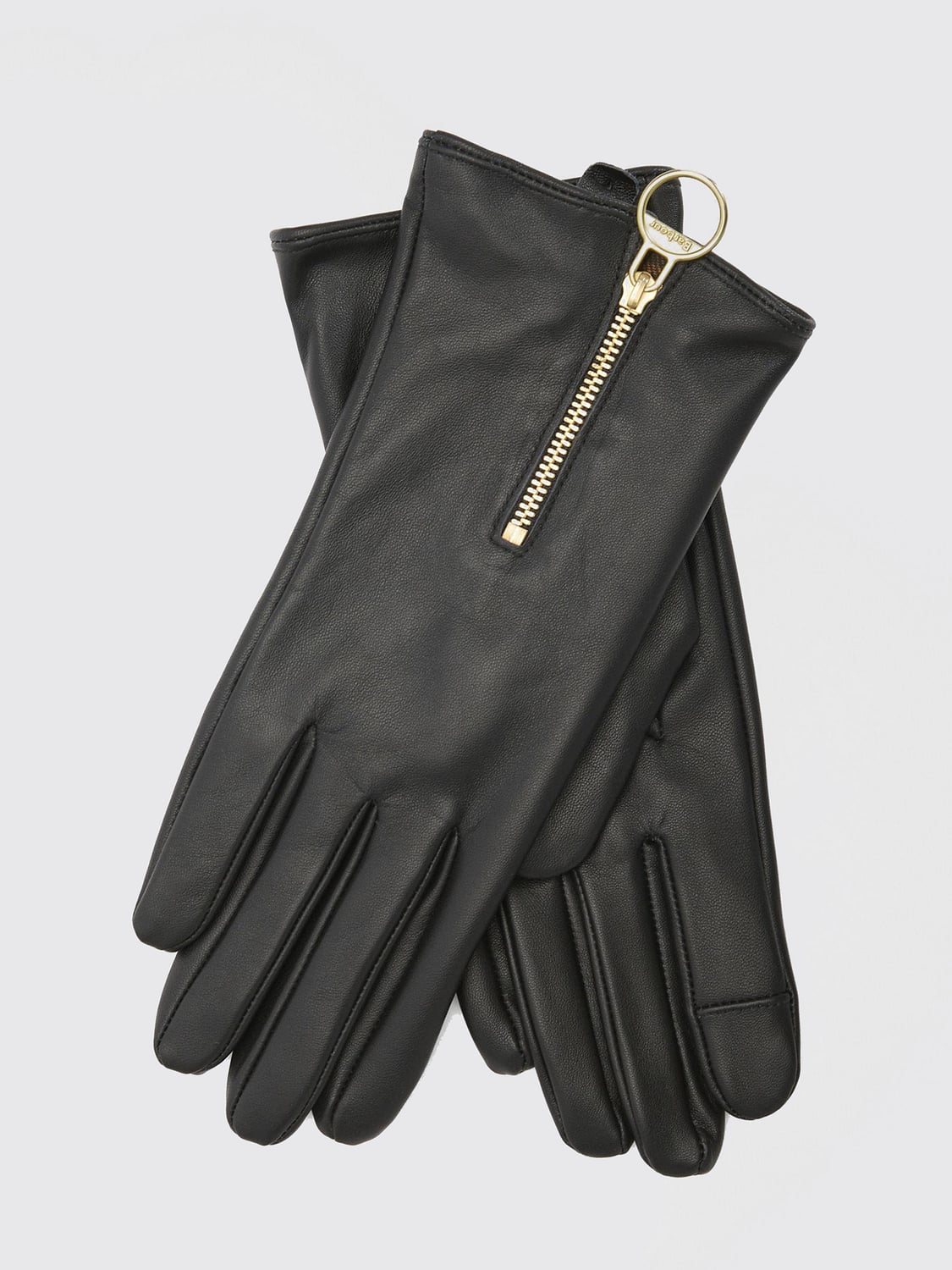 BARBOUR HANDSCHUHE: Handschuhe damen Barbour, Schwarz - Img 1
