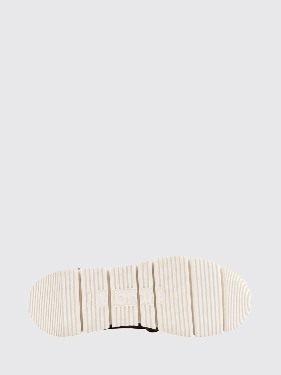 BUTTERO SNEAKERS: Sneakers basse Buttero in pelle scamosciata con logo tono su tono, Marrone - Img 4
