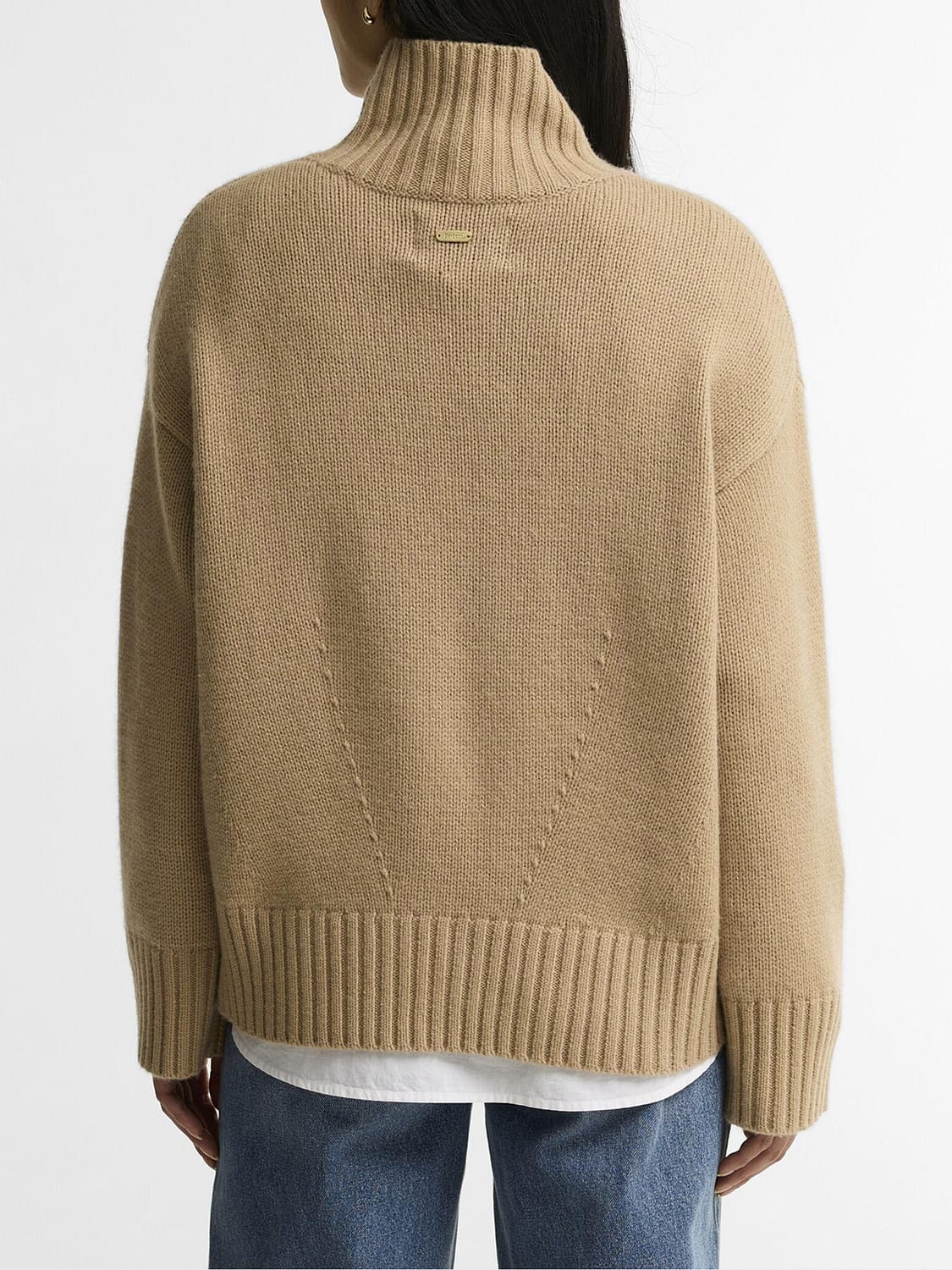 BARBOUR MAGLIA: Maglia donna Barbour, Sabbia - Img 2