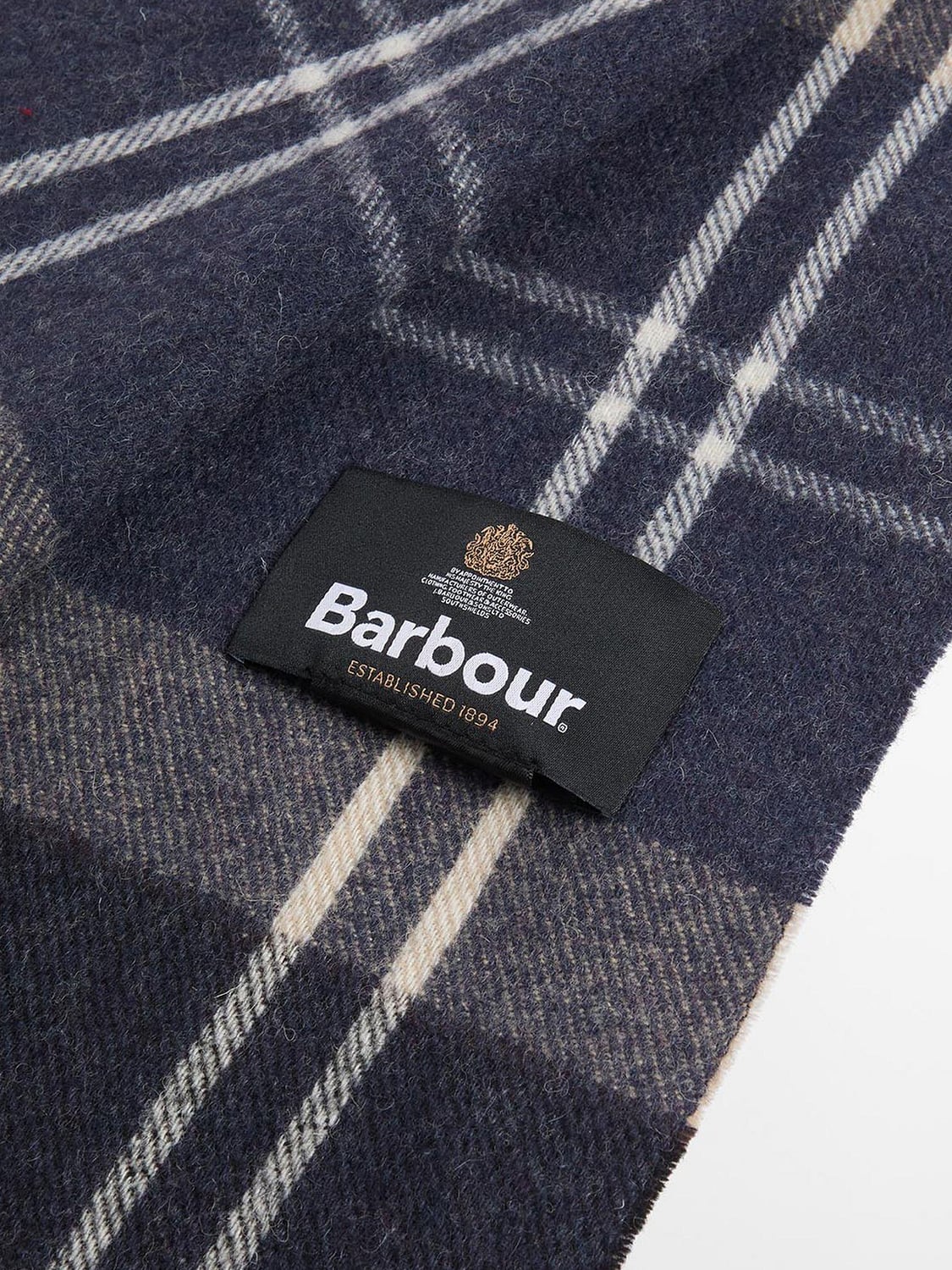 BARBOUR SCARF: Scarf men Barbour, Beige - Img 2