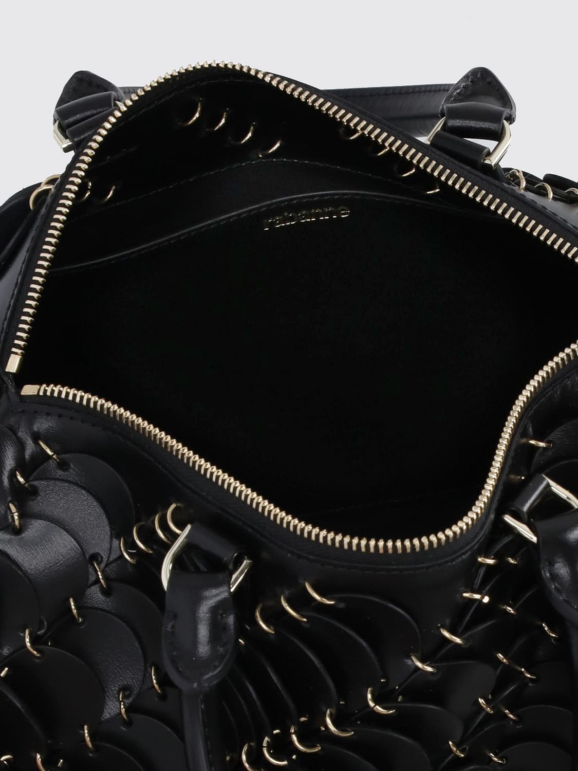 RABANNE BORSA A SPALLA: Borsa a spalla donna Rabanne, Nero - Img 5
