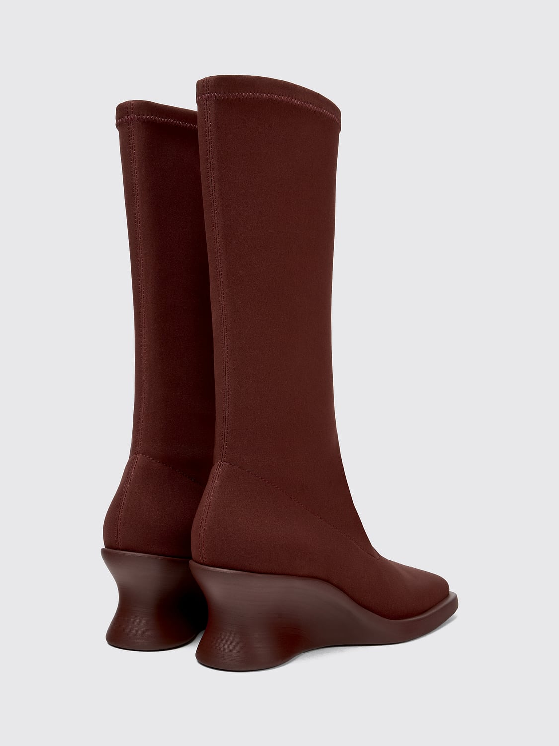 CAMPER BOTAS: Botas mujer Camper, Granate - Img 3