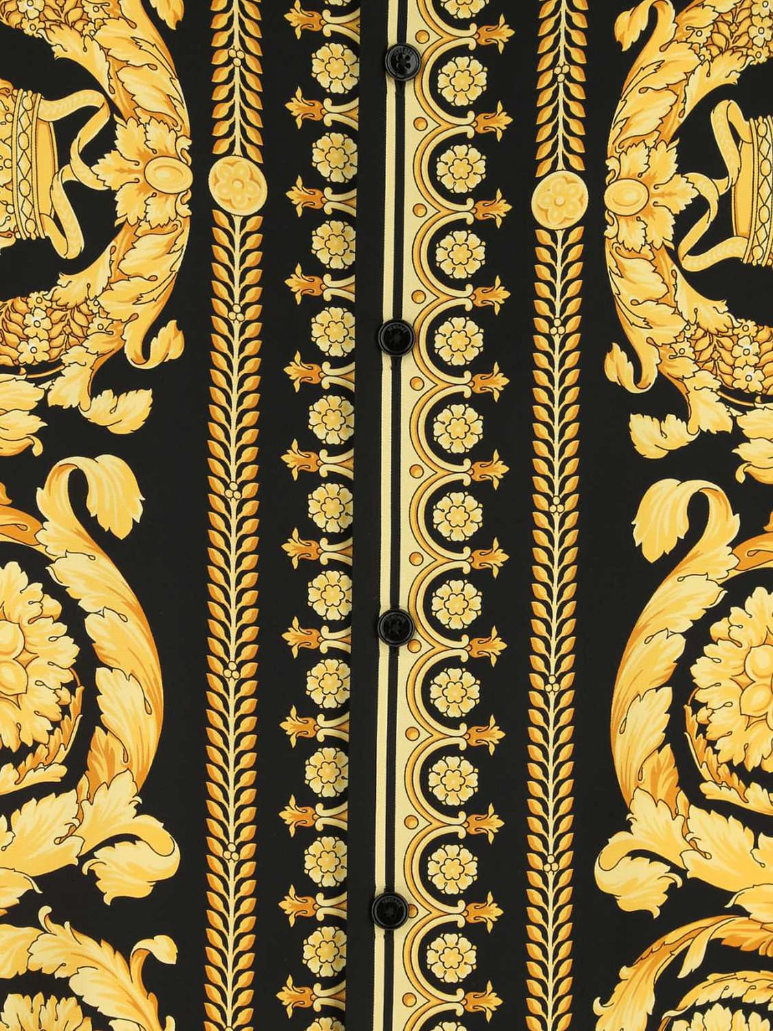 VERSACE SHIRT: Shirt men Versace, Black - Img 4