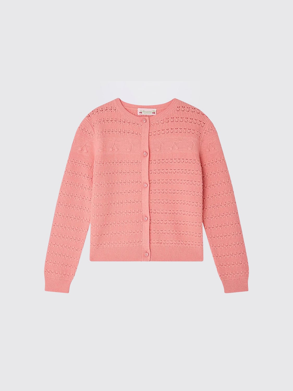 BONPOINT PULL: Pull enfant Bonpoint, Rose - Img 1