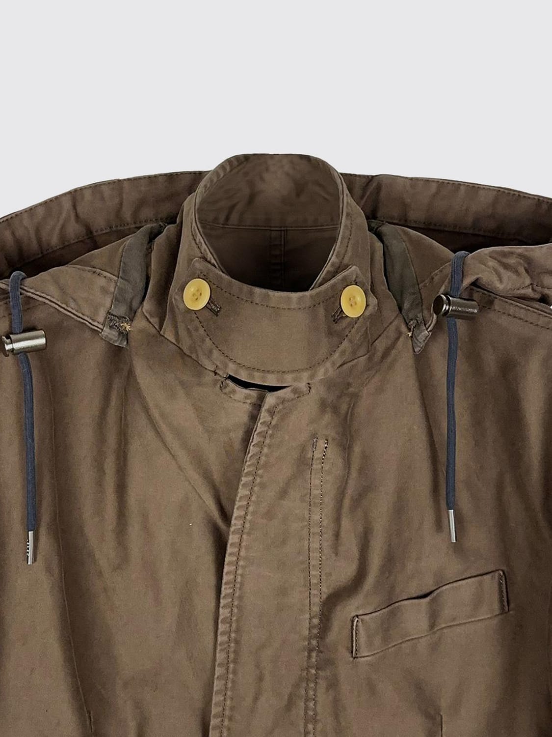 SACAI JACKET: Jacket woman Sacai, Brown - Img 3