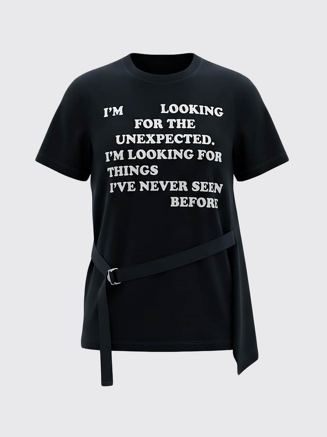SACAI T-SHIRTS: T-shirts donna Sacai, Nero - Img 2