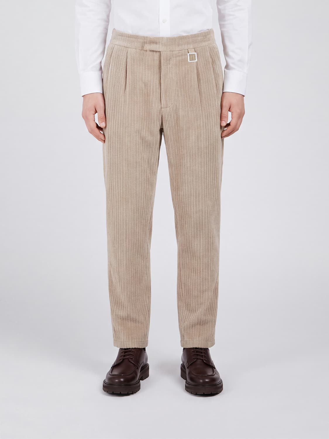 WOOYOUNGMI PANTS: Pants men Wooyoungmi, Beige - Img 1