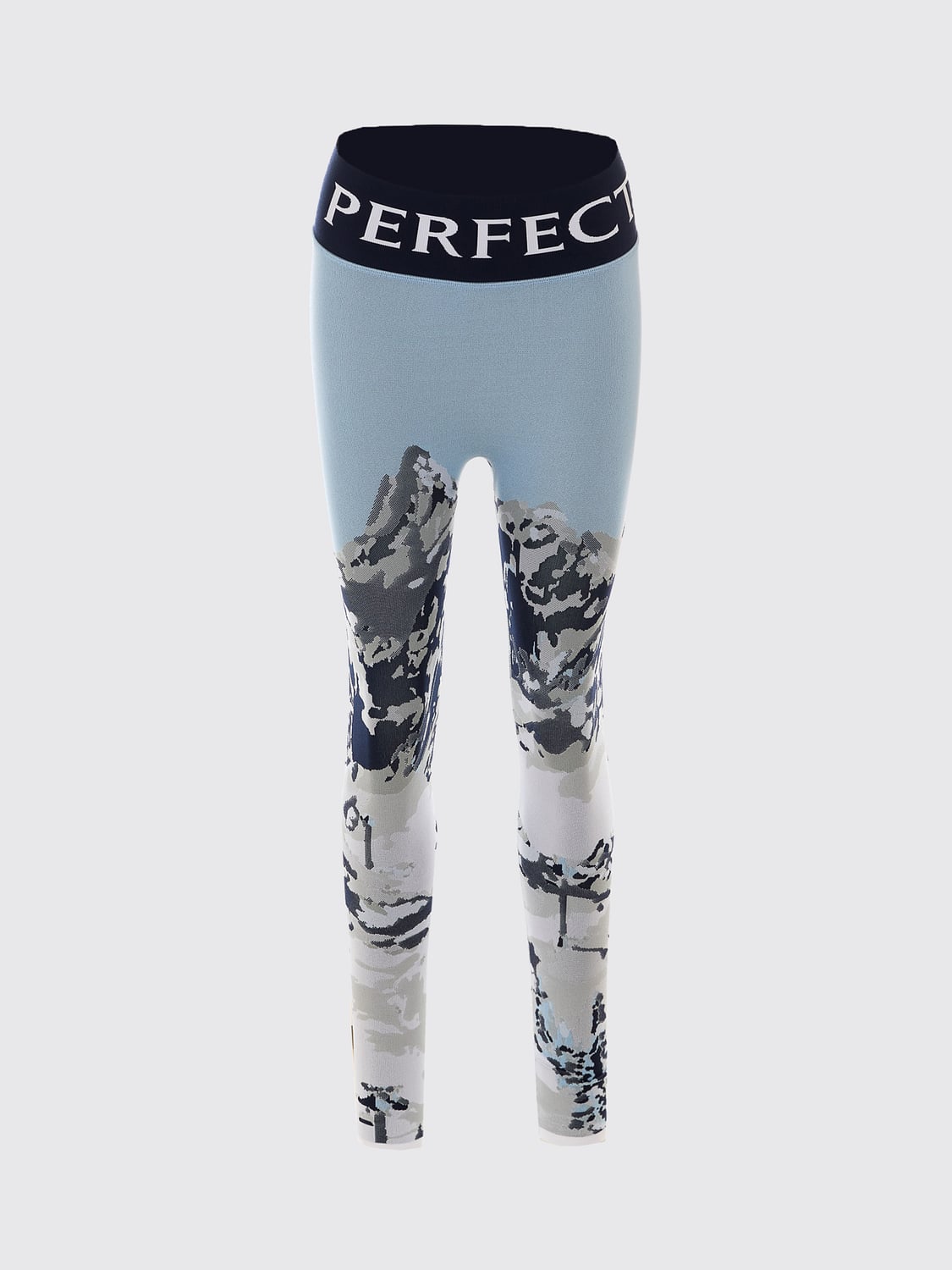 PERFECT MOMENT HOSE: High-Waist-Jersey-Leggings Perfect Moment in Skinny-Fit mit abstraktem Print, Bunt - Img 2